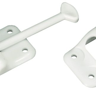 Entry Door Holder - Plastic T - 3 1/2 - White