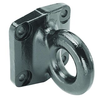 4 Bolt Flange Lunette Ring, 2-1/2 Diameter, 42,000 Lbs. Capacity