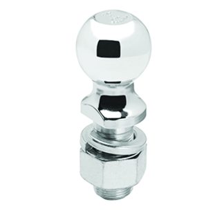 Hitch Ball, 2 X 1-1/4 X 2-3/4, 8,000 Lbs. Gtw Chrome
