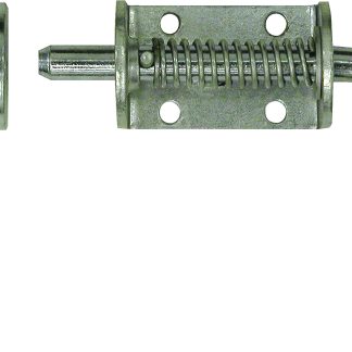 1/2 Zinc Plated Spring Latch Assembly With Keeper