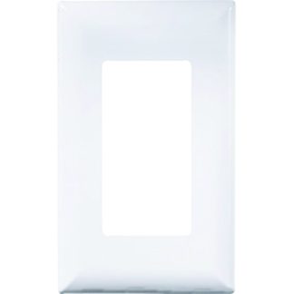 White Cover-Plate For self Contained Contemporary Switch