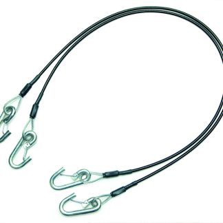Safety Cable Kit Straight 64vinyl Covered Pair