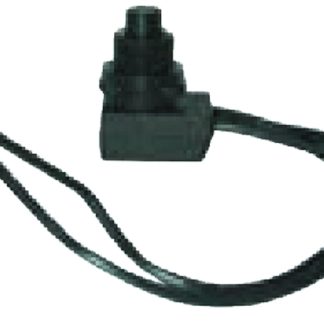 Power Vent Push Button Open To On Switch W/Lead - Carded