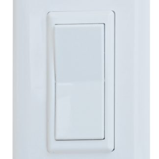 Speed Box Decor Switch With Cover, White