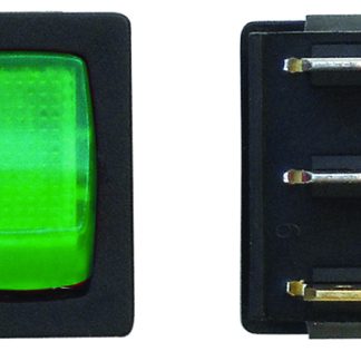 Black/green Lamp, Carded