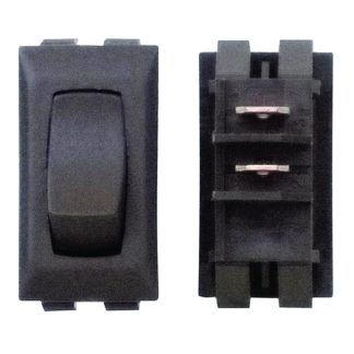 12-Volt Mini-Momentary On/Off Switch - Brown, Carded