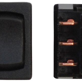 DPDT Switch, Black