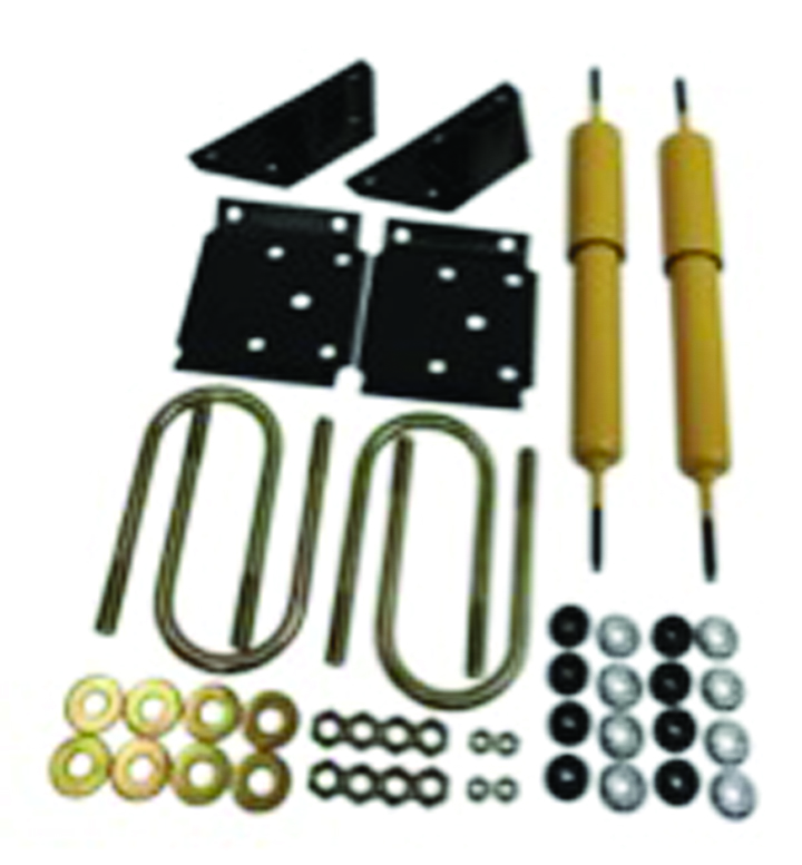 Shock Mount Kit, 2-3/8 Axle Tube