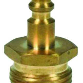 Blow Out Plug, Quick Connect - Brass