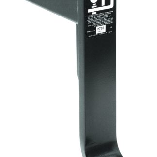 Ball Mount, 5,000 Lbs. Gtw (drop Position) & 3,500 Gtw (rise Position), 1 Ball Hole, 9 Length, 9-3/4 Rise, 11 Drop, Black