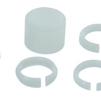 Spout Nut, O-Ring, Snap Ring For Catalina Spouts, White, Carded