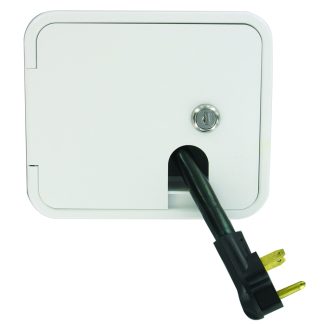 Electrical Hatch, White, Carded