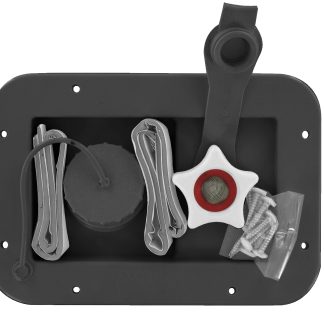 Gravity/city Water Inlet, Black, Carded