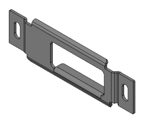 Standard Baggage Door Latch Strike
