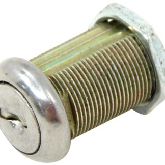 Baggage Door Key Lock (thumb Latch), Chrome, 1-1/8