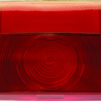 Red Lens W/License Light