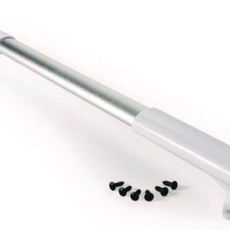 RV Screen Door Cross Bar, White Handles