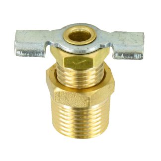 Water Heater Drain Valve, 3/8, Carded