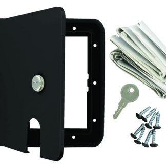 Electrical Hatch, Large, Black, Carded