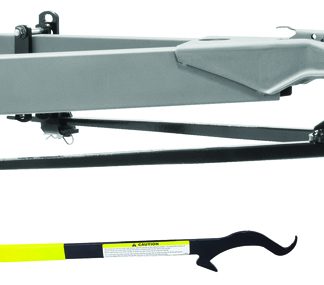 Steadi-Flexu00ae Light Weight Distributing Kit W/shank, Built In Friction Sway Control & Hardware, 6,000 Lbs. (gtw), 400 To 600 Lbs.