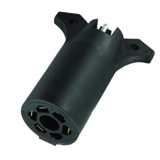 7-Way To 4-Way Flat Adapter Plug, Bulk
