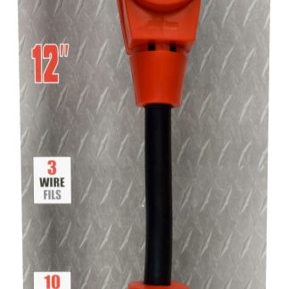 50am-30af Adapter Cord W/hdl, 12, Red, Carded