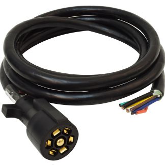 7-Way Trailer Cord, 8', Bulk