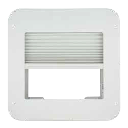 RV Vent Shade - White