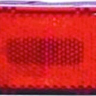 Clearance Light With Red Lens-Black Base