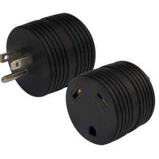 15am-30af Adapter Plug, Round, Carded