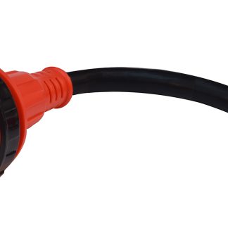 15am-30af Detach Adapter Cord, 12, Red, Bulk