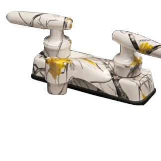 4 Metal True Timber Snowfall Camouflage Lavatory Faucet