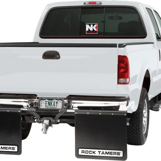Rock Tamers 2.5 Hub Mudflap System, Black