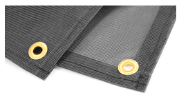 RV Awning Shade Kit, 54 X 180, Black