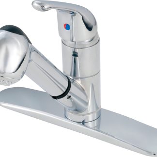 Single Handle Metal Kit W/ Pull-Out Spt Chrome
