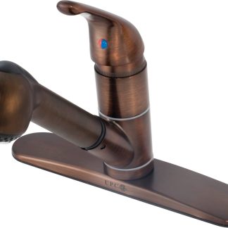 Single Handle Metal Kit W/ Pull-Out Spt Oil Rub Bronze