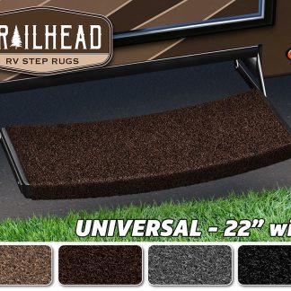 Trailhead Universal RV Step Rug (22 wide) - Grizzly Brown