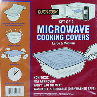 Microwave Cooking Covers 2 Pack