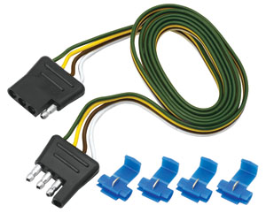 4-Flat Plug Loop, 48 Long (includes 4 Wire Taps)
