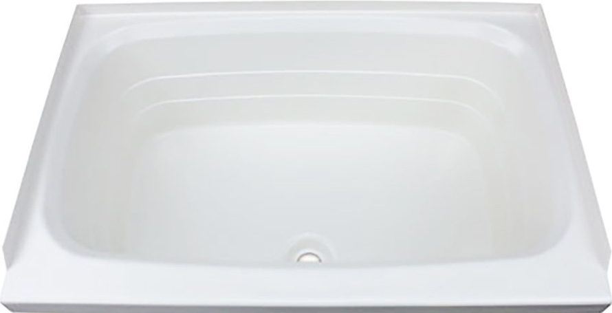 24 X 36 Bathtub; Center Drain - White