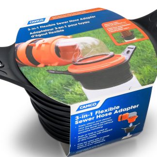 Sewer Hose Seal, Flexible 3-In-1