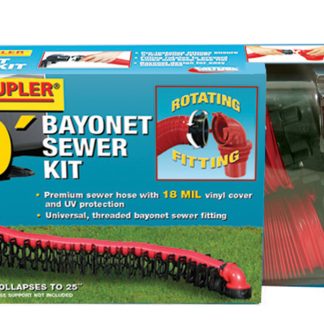 EZ Coupler Bayonet Sewer Hose Kit, 10', Boxed