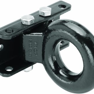 Adjustable Lunette Ring With Channel, 3 Dia., 24,000 Lbs. Capacity