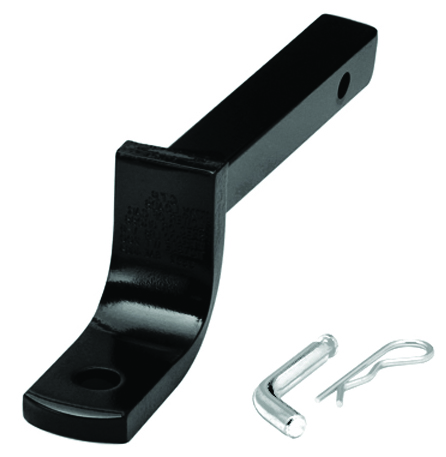 Class I 1-1/4 Drawbar Kit, Drawbar (2000 Lbs. W/3/4 Ball Hole 9-3/4 Length X 2-1/8 Rise X 2-3/4 Drop), Pin And Clip, Black