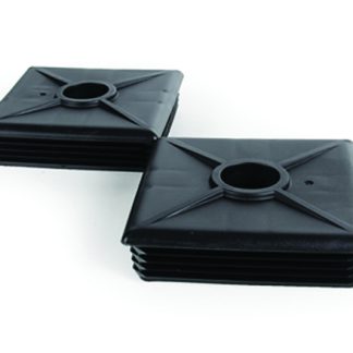 Bumper Caps Black 2 Per Card