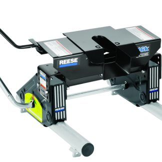16k Fifth Wheel Hitch W/ Round Tube Slider (rail Kit Sold Separately)