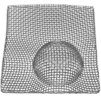 RV Screen, Furnace, Square, 4.88 X 4.5 X 1.3, Carded