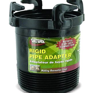 Rotating Rigid Pipe Adapter, 3 Male Thread X Bayonet Hooks, Bulk