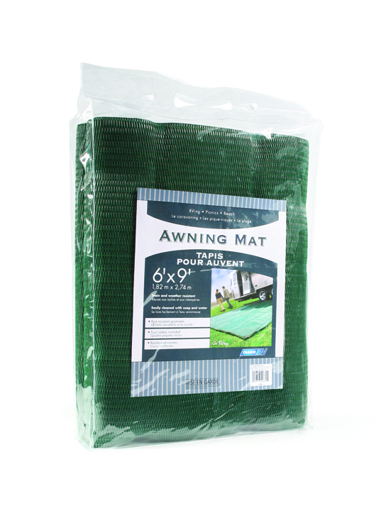 Awning Mat - 6' X 9' Green Reversible
