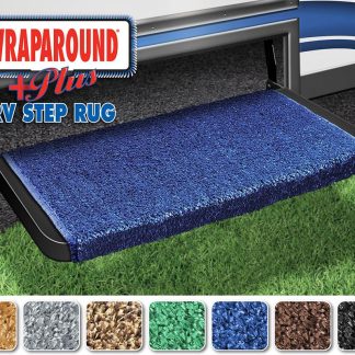 Wraparound+plus RV Step Rug (20 Wide) - Imperial Blue